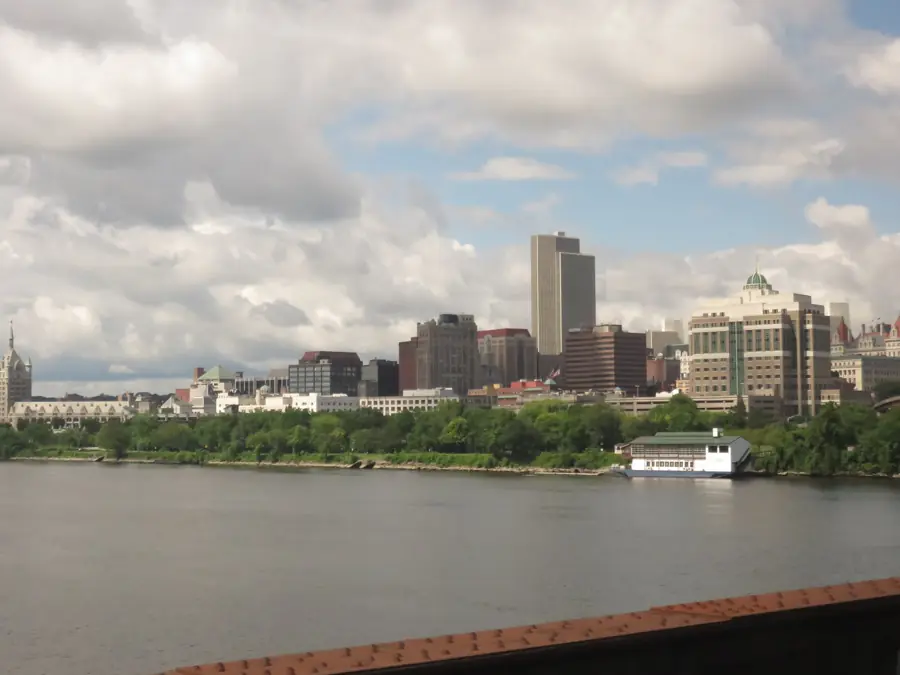 Albany across the Hudson